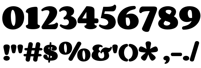 Corben Font OTHER CHARS