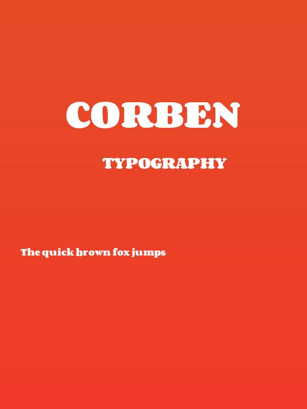 Corben Poster