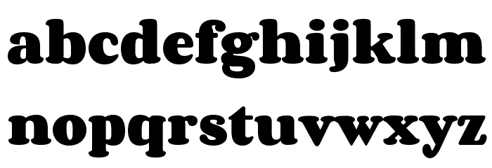 Corben Font LOWERCASE