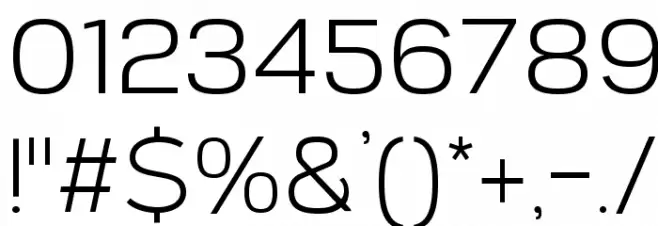 Corbert-Regular Font OTHER CHARS
