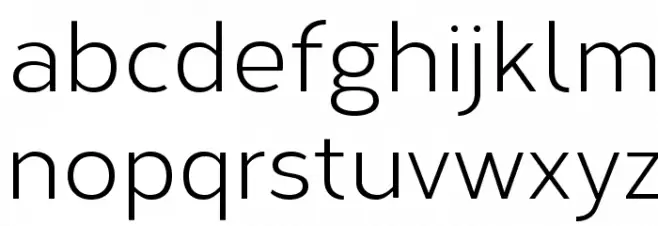 Corbert-Regular Font LOWERCASE