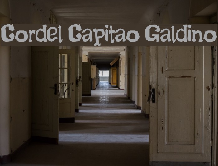 Cordel Capitao Galdino Example 2