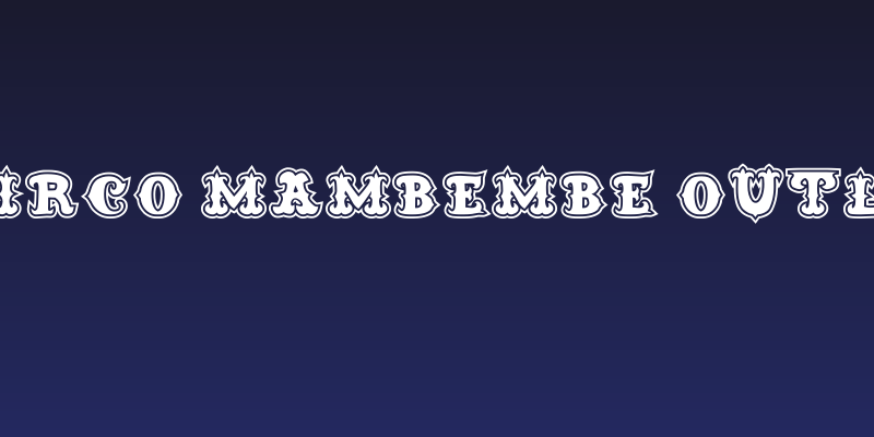 Cordel Circo Mambembe Outline Bold Social Header
