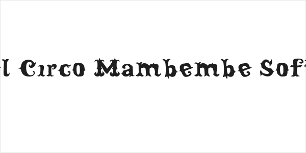 Cordel Circo Mambembe Soft Bold Logo