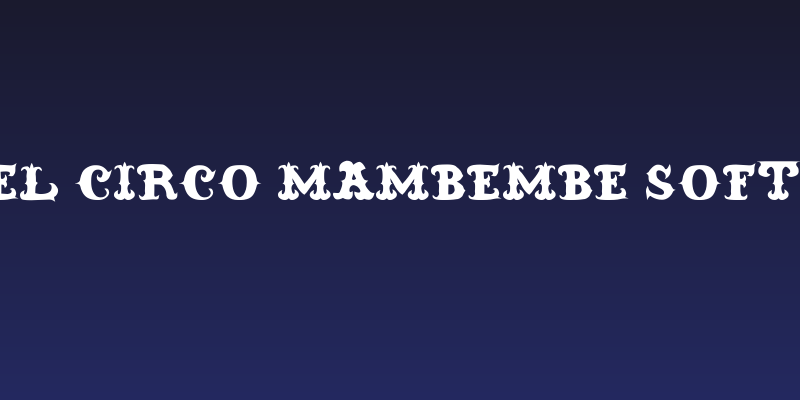 Cordel Circo Mambembe Soft Bold Social Header