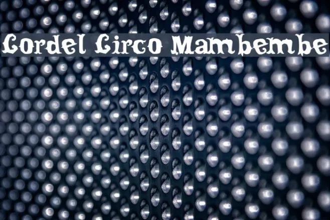 Cordel Circo Mambembe Example 3