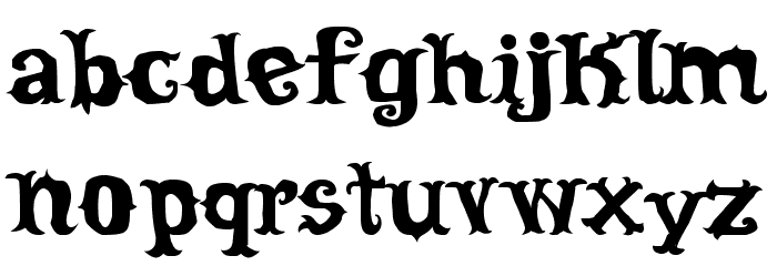 Cordel Circo Mambembe Font LOWERCASE