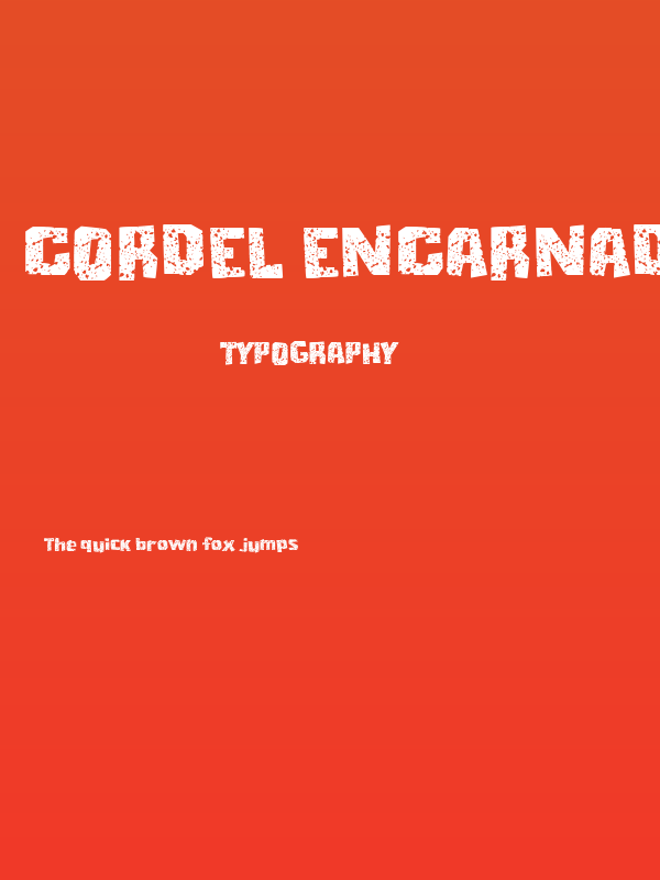 Cordel Encarnado II Poster
