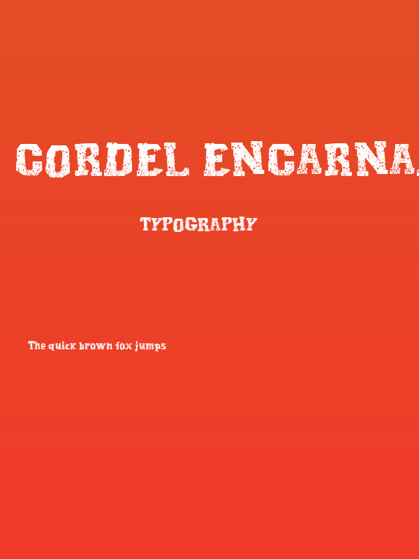 Cordel Encarnado Poster