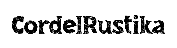 Cordel Rustika  नि: शुल्क फ़ॉन्ट्स डाउनलोड