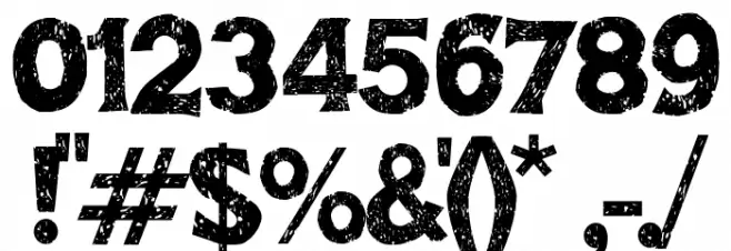 Cordel Rustika Font OTHER CHARS