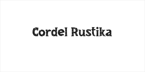 Cordel Rustika Logo