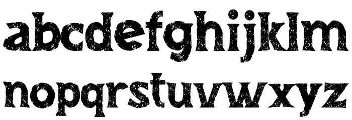 Cordel Rustika Font LOWERCASE