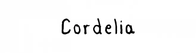 Cordelia  Frei Schriftart Herunterladen