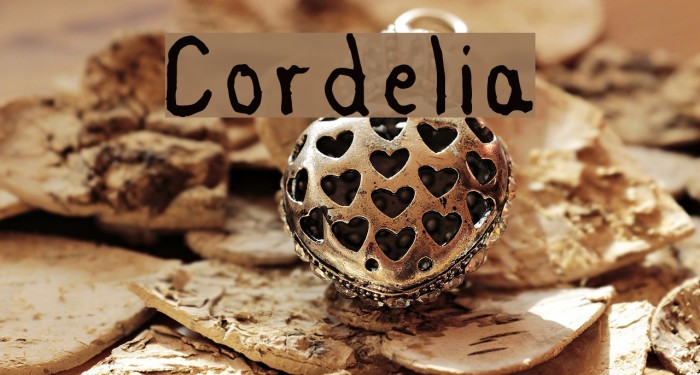 Cordelia Font examples