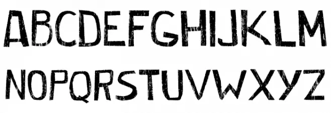 Cordelina Font Litere mari