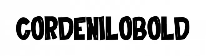 Cordenilo Bold  Frei Schriftart Herunterladen