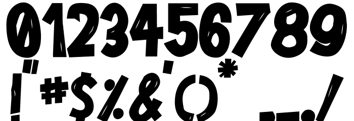 Cordenilo Bold Font OTHER CHARS