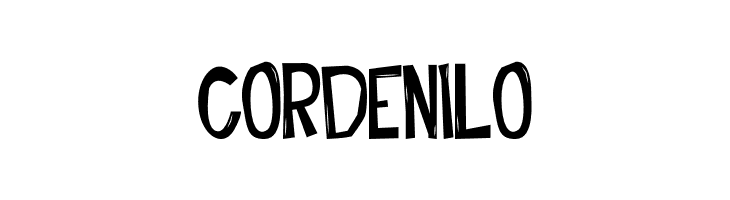 Cordenilo Caratteri