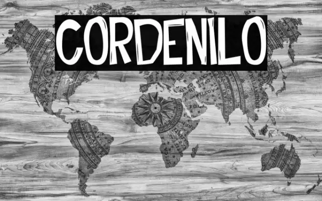 Cordenilo Font examples