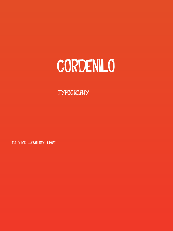 Cordenilo Poster