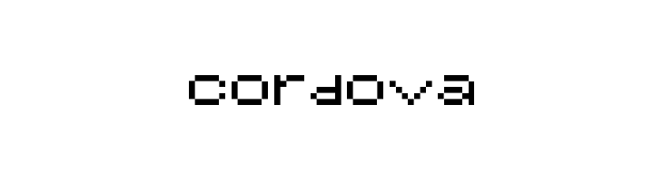 Cordova  Fuentes Gratis Descargar