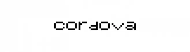 Cordova  Frei Schriftart Herunterladen