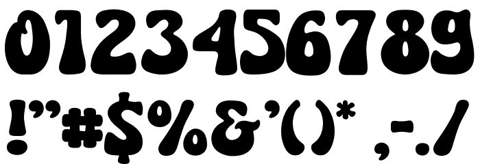 Corduroy Font OTHER CHARS