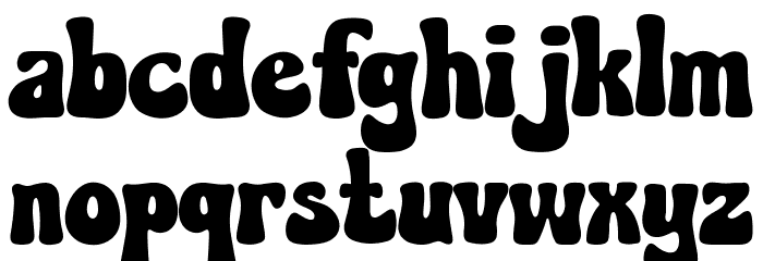 Corduroy Font LOWERCASE