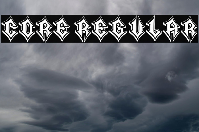 Core Regular Example 3