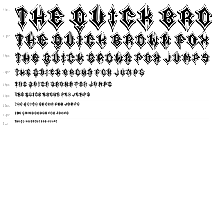 Core Regular Waterfall