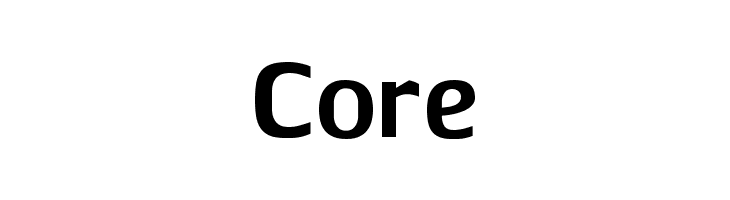 Core  Free Fonts Download