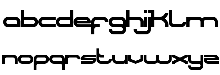 CorelDraw Font LOWERCASE