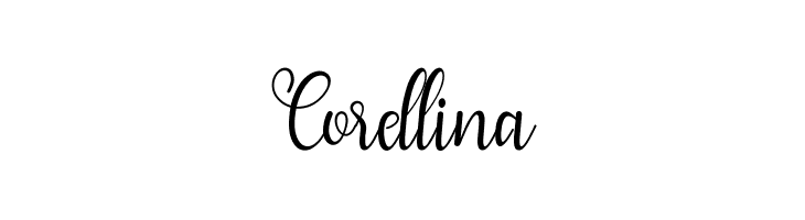Corellina  フリーフォントのダウンロード