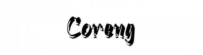 Coreng  تنزيل الخطوط