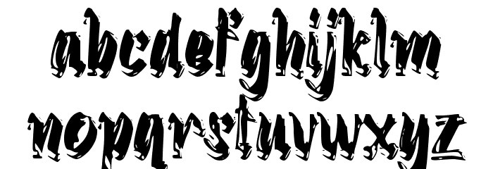 Coreng Font LOWERCASE