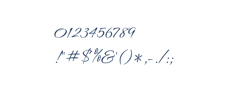 Corinthia Regular Other Characters