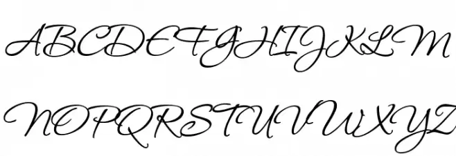 Corinthia Regular Font Litere mari