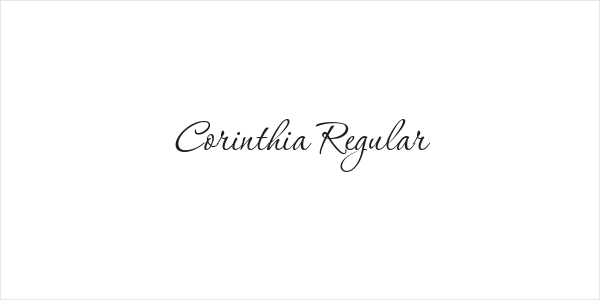 Corinthia Regular Logo
