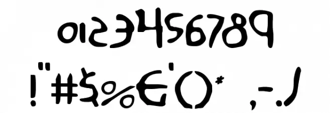 Corinthian Font OTHER CHARS