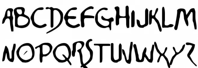 Corinthian 字体 大写