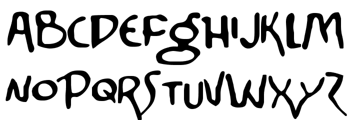 Corinthian Font LOWERCASE