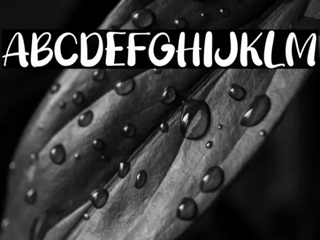 Corinto Town Font examples