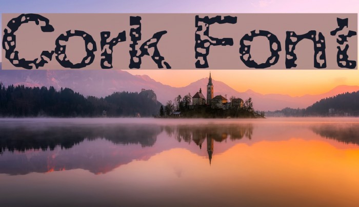 Cork Font examples