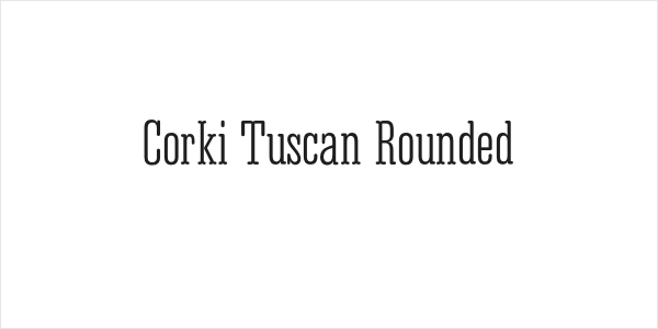 Corki Tuscan Rounded Logo