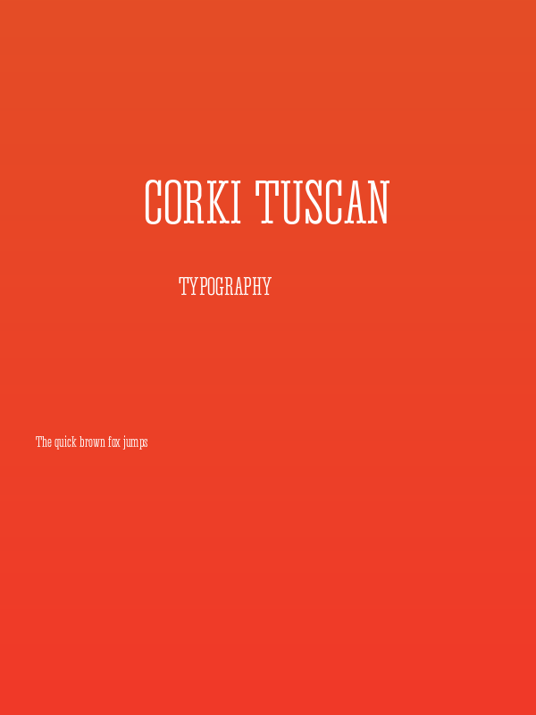 Corki Tuscan Poster
