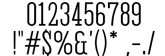 Corki Font OTHER CHARS