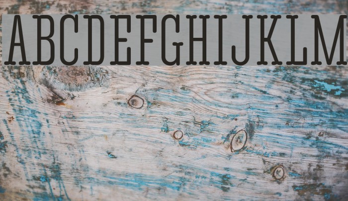 CorkiRoundedTouscan Font examples