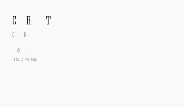 CorkiRoundedTouscan Business Card