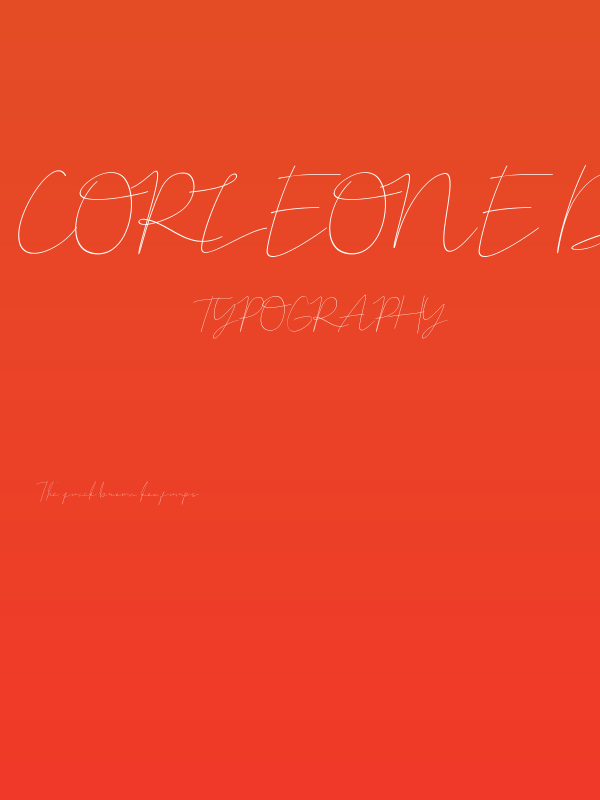 Corleone Demo Poster
